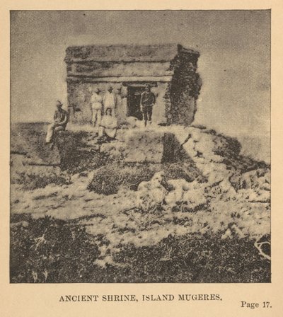 Ancient Shrine, Island Mujeres by Alice D. Le Plongeon